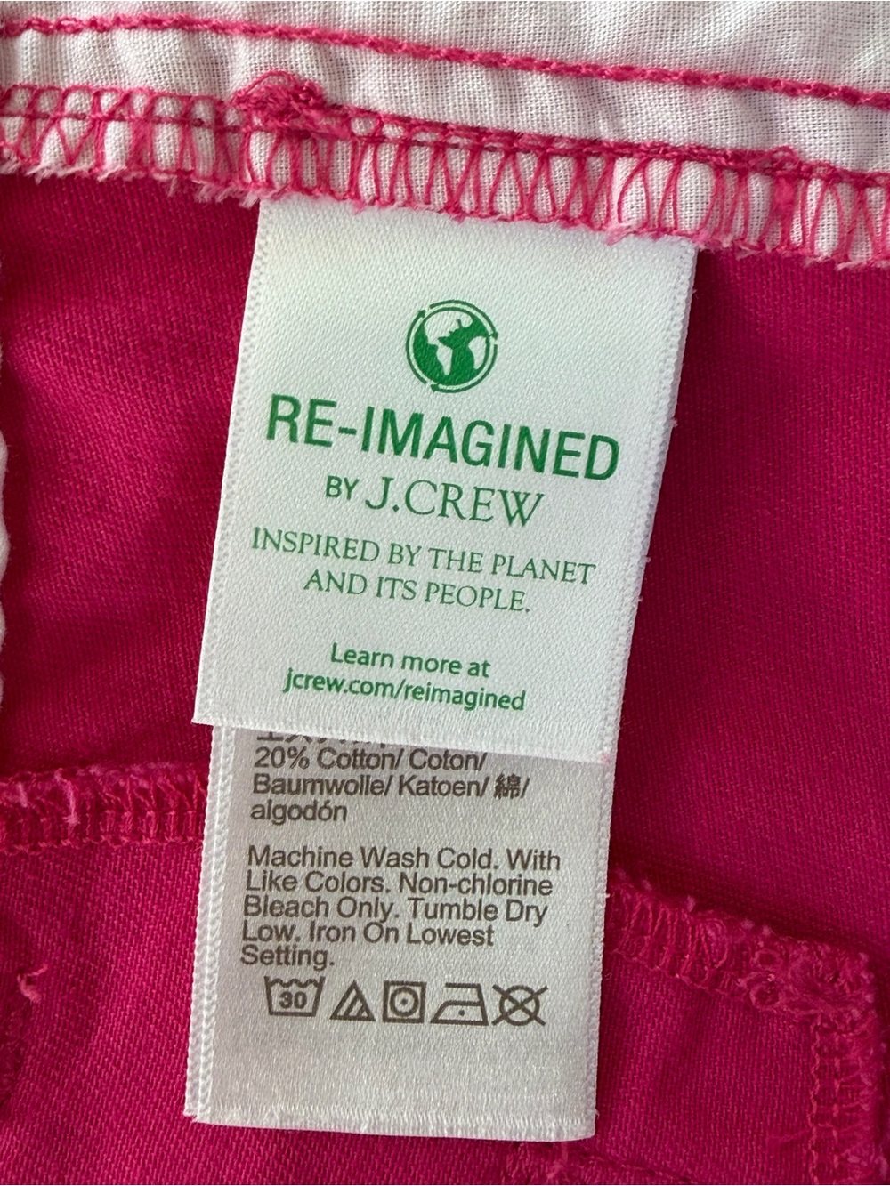 NWT J. Crew Women’s Chino Shorts 3.5” Pink Fuchsia Size 10 Tailored Preppy Chic - Picture 9 of 14